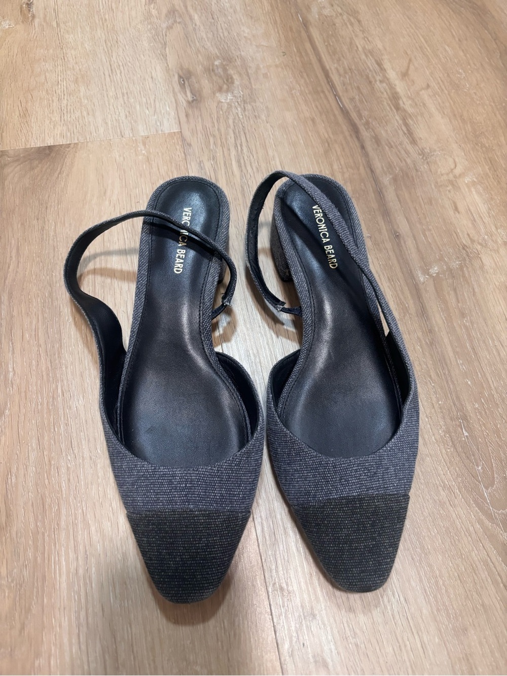 Veronica Beard Colorblock Pattern Slingback Sandals 8M